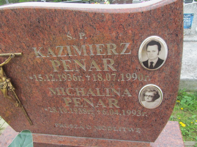 Kazimierz Penar 1936 Rymanów - Grobonet - Wyszukiwarka osób pochowanych