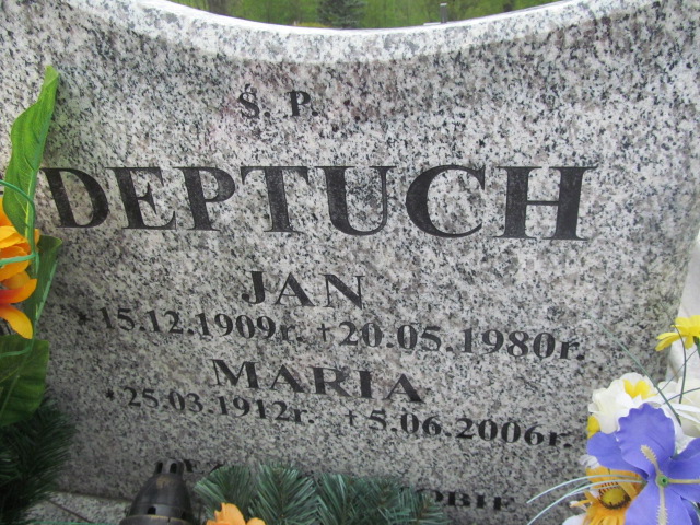 Jan Deptuch 1909 Rymanów - Grobonet - Wyszukiwarka osób pochowanych