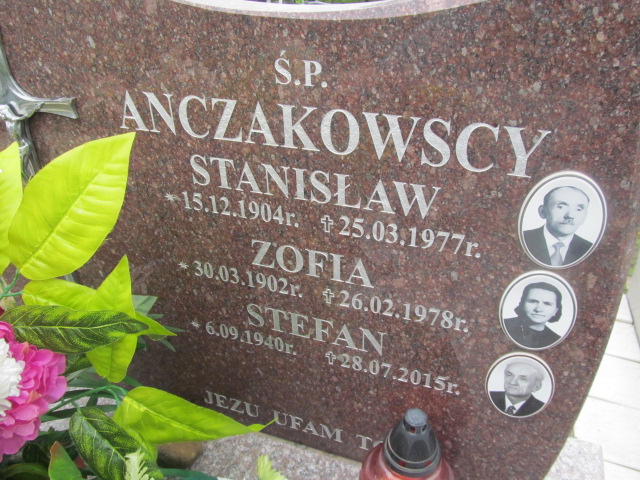 Stanisław Anczakowski 1904 Rymanów - Grobonet - Wyszukiwarka osób pochowanych