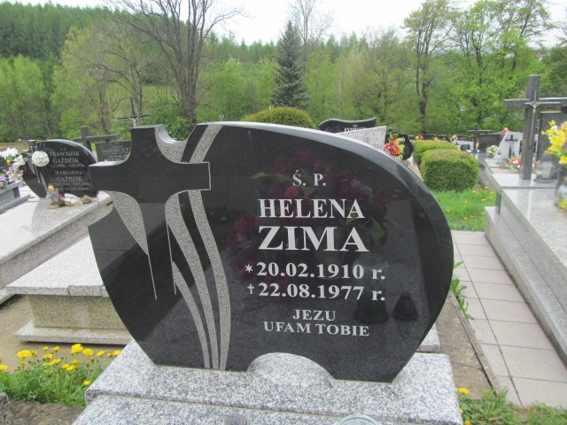 Helena Zima 1910 Rymanów - Grobonet - Wyszukiwarka osób pochowanych