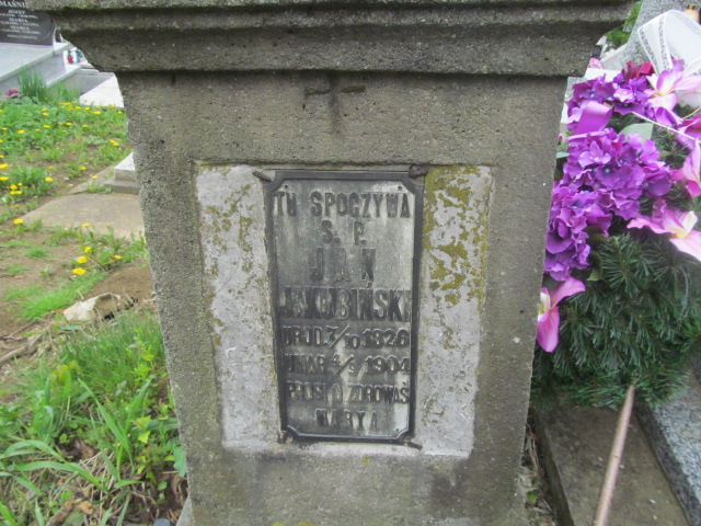 Jakub Jakubiński 1826 Rymanów - Grobonet - Wyszukiwarka osób pochowanych