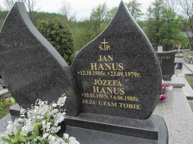 Jan Hanus 1905 Rymanów - Grobonet - Wyszukiwarka osób pochowanych