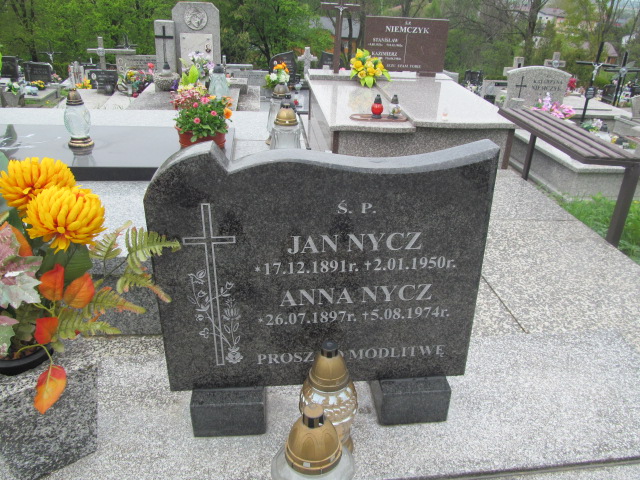 Jan Nycz 1891 Rymanów - Grobonet - Wyszukiwarka osób pochowanych