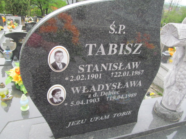 Władysława Tabisz 1903 Rymanów - Grobonet - Wyszukiwarka osób pochowanych