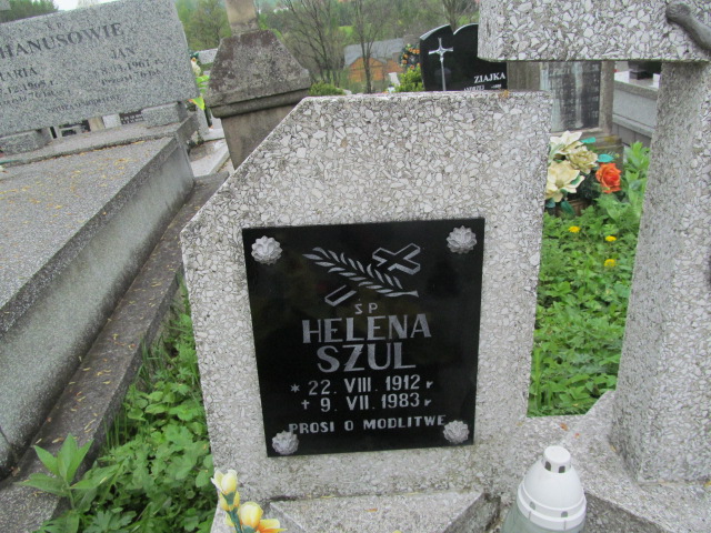 Helena Szul 1912 Rymanów - Grobonet - Wyszukiwarka osób pochowanych