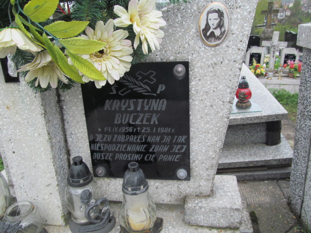 Krystyna Buczek 1956 Rymanów - Grobonet - Wyszukiwarka osób pochowanych