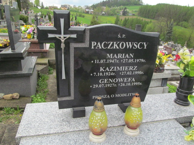 Marian Paczkowski 1947 Rymanów - Grobonet - Wyszukiwarka osób pochowanych