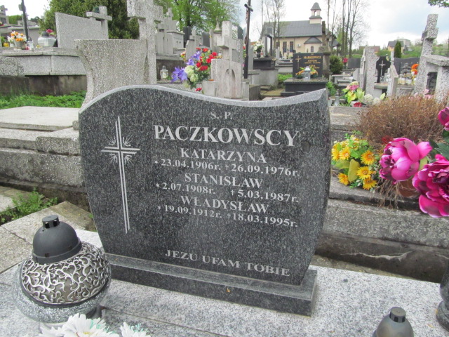 Władysław Paczkowski 1912 Rymanów - Grobonet - Wyszukiwarka osób pochowanych