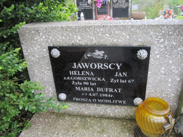 Maria Dufrat Rymanów - Grobonet - Wyszukiwarka osób pochowanych