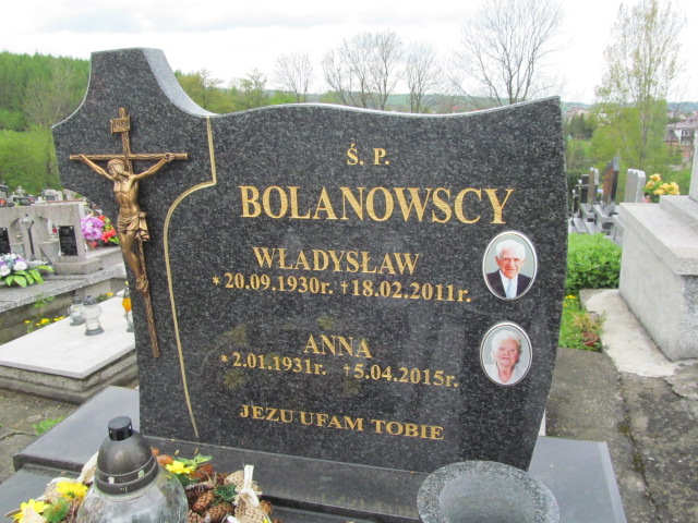 Anna Bolanowska 1931 Rymanów - Grobonet - Wyszukiwarka osób pochowanych