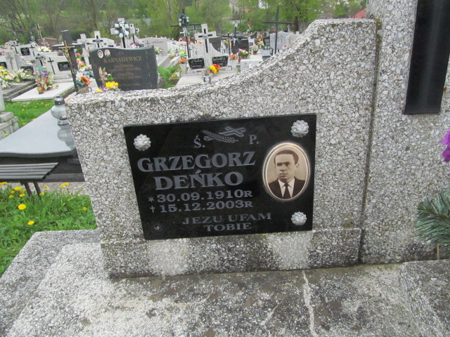 Grzegorz Deńko 1910 Rymanów - Grobonet - Wyszukiwarka osób pochowanych