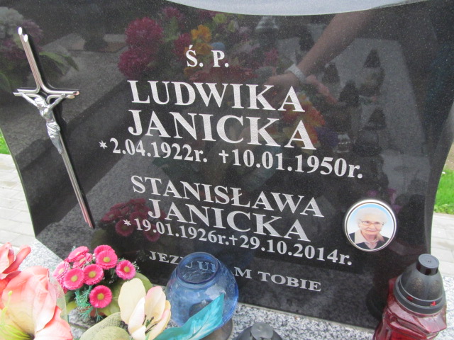 Ludwika Janicka 1922 Rymanów - Grobonet - Wyszukiwarka osób pochowanych