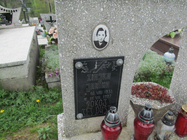 Janina Ziajka 1933 Rymanów - Grobonet - Wyszukiwarka osób pochowanych