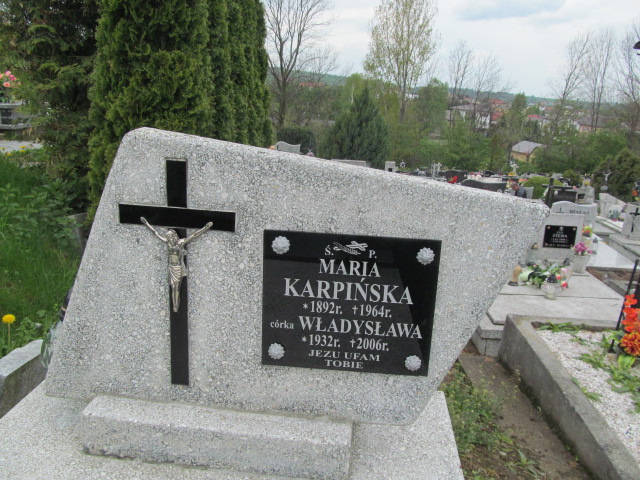 Maria Karpińska 1891 Rymanów - Grobonet - Wyszukiwarka osób pochowanych