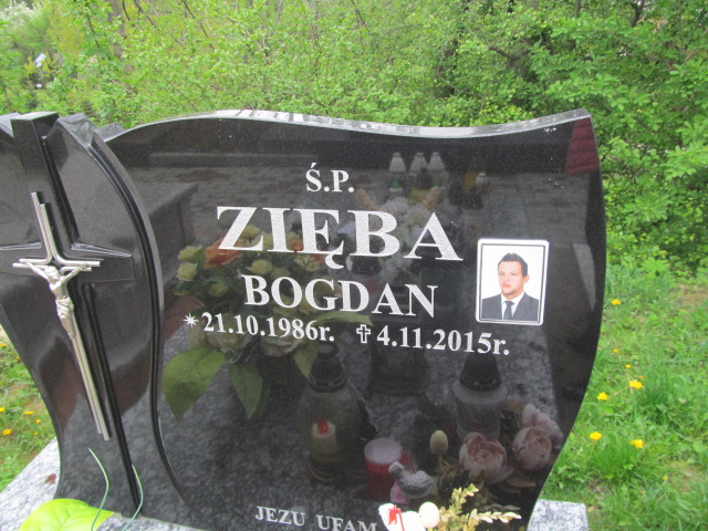 Bogdan Zięba 1986 Rymanów - Grobonet - Wyszukiwarka osób pochowanych