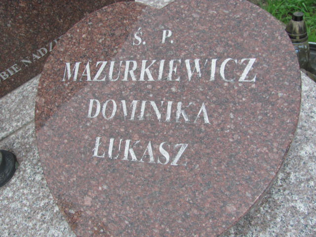 Dominika Mazurkiewicz Rymanów - Grobonet - Wyszukiwarka osób pochowanych