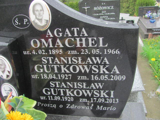 Stanisław Gutkowski 1920 Rymanów - Grobonet - Wyszukiwarka osób pochowanych