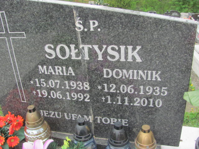 Dominik Sołtysik 1935 Rymanów - Grobonet - Wyszukiwarka osób pochowanych