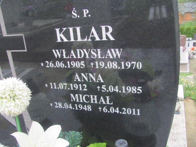 Anna Kilar 1912 Rymanów - Grobonet - Wyszukiwarka osób pochowanych