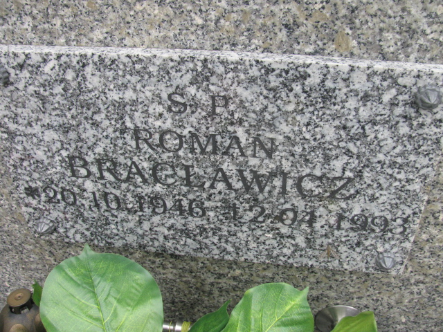 Roman Bracławicz 1946 Rymanów - Grobonet - Wyszukiwarka osób pochowanych