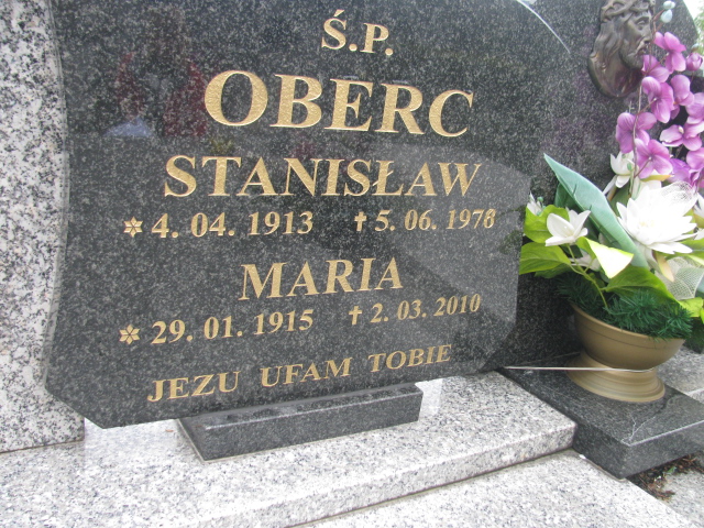 Maria Oberc 1915 Rymanów - Grobonet - Wyszukiwarka osób pochowanych