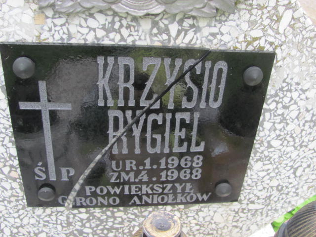 Krzysztof Rygiel 1968 Rymanów - Grobonet - Wyszukiwarka osób pochowanych