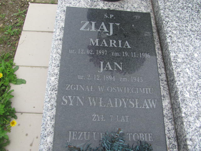 Maria Ziajka 1897 Rymanów - Grobonet - Wyszukiwarka osób pochowanych