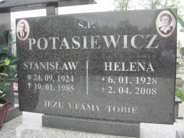 Helena Potasiewicz 1928 Rymanów - Grobonet - Wyszukiwarka osób pochowanych