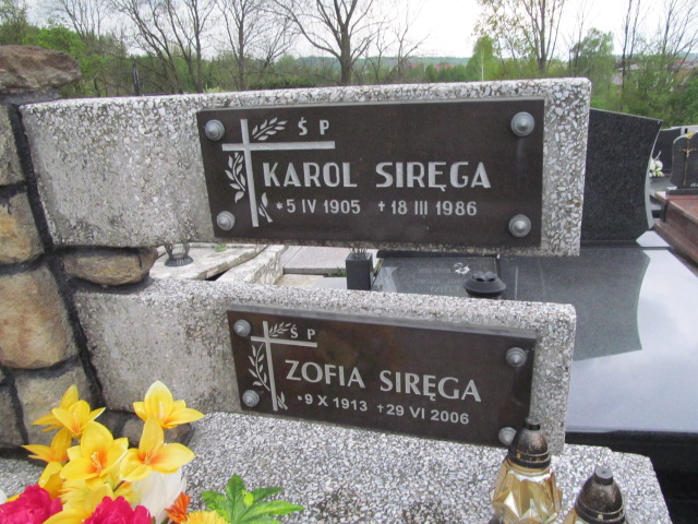 Karol Siręga 1905 Rymanów - Grobonet - Wyszukiwarka osób pochowanych