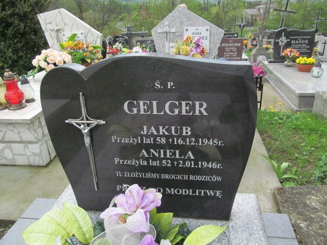 Jakub Gelger 1886 Rymanów - Grobonet - Wyszukiwarka osób pochowanych